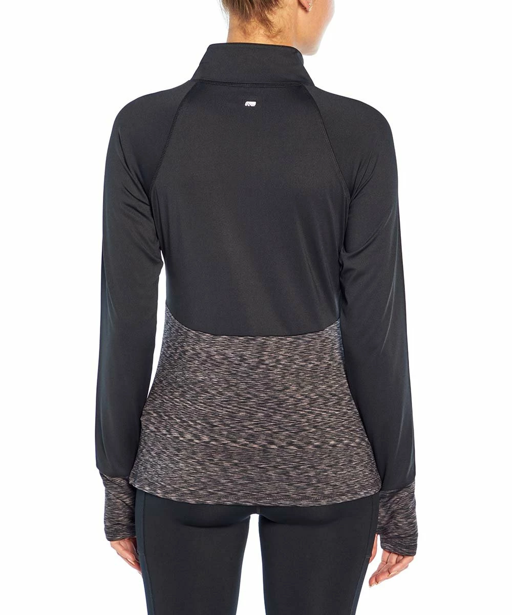 Top 10 π Marika Black Static Space-Dye Justine Zip Pullover - π© Women π - Image 4