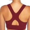 Top 10 👍 Marika Windsor Wine Ginger Racerback Sports Bra 🔥