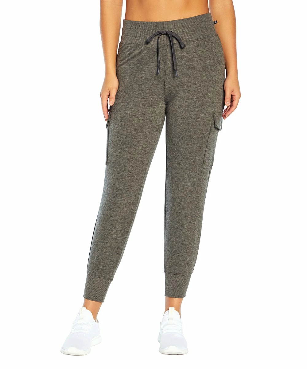 Hot Sale β Marika Heather Black Drawstring Cargo-Pocket Comfort 27'' Joggers - π© Women π - Image 3