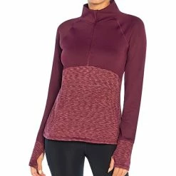 Promo 😀 Marika Windsor Wine Space D Raglan-Sleeve Quarter-Zip Pullover - 👩 Women 🎉