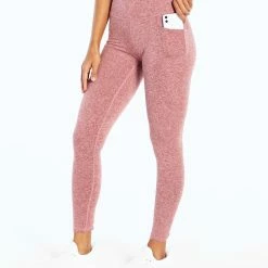 Coupon 🎉 Marika 25'' Heather Rhubarb In A Cinch High-Waist Pocket Leggings - 👩 Women ⌛