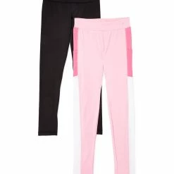 Outlet 🥰 Marika Fandango Pink & Black Color Block & Leggings - Set Of 2 🌟