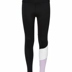 Best deal 🎁 Marika Black & Purple Color Block Leggings - 👧 Girls 😉