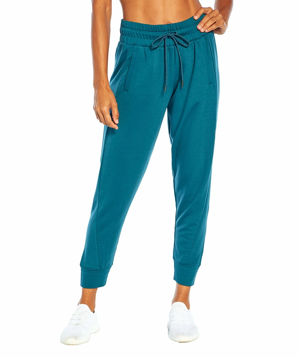 Cheapest 🛒 Marika Blue Coral Lois Drawstring Joggers - Plus ⌛ 1 Cheapest 🛒 Marika Blue Coral Lois Drawstring Joggers - Plus ⌛