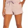Best Sale ⭐ Marika Heather Elderberry Relax Pocket 3" Drawstring Shorts - 👩 Women 🛒