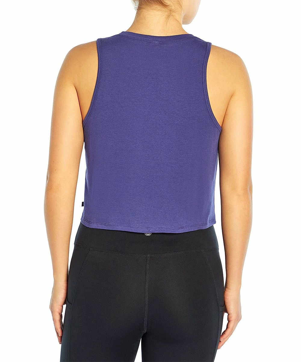 Cheap β Marika Navy Blue Spectrum Crop Tank - π© Women β - Image 2