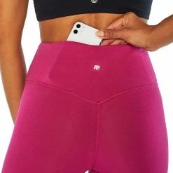 Best Pirce ✔️ Marika Festival Fuchsia Indie High-Waist 25" Ankle Pocket Leggings - 👩 Women 😀