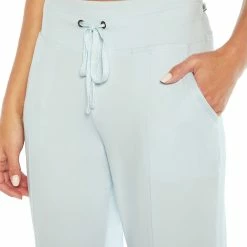 Promo 🛒 Marika Baby Blue Drawstring-Waist Mona Pocket 27'' Joggers - 👩 Women 💯