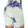 New ⌛ Marika Butterfly & Crystal Tie-Dye Ambie Pocket 7" Bike Shorts - 👩 Women 👏