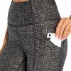 Best Pirce 🤩 Marika Black Jaquard Celia Pocket 25'' Leggings - 👩 Women ✨