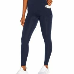 Cheap π Marika Midnight Blue Solid Talia Tummy Control Pocket Leggings - π© Women β