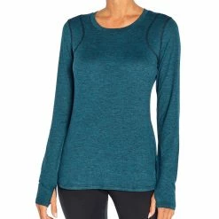 Best deal π― Marika Heather Teal Dragonfly Victoria Long-Sleeve Top - π© Women π