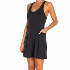 Deals 😉 Marika Black Solid V-Neck Evelyn Pocket Shift 👗 Dress - 👩 Women 🔔