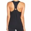 New ⌛ Marika Black Layla Active Racerback Cutout Tank - 👩 Women ⭐