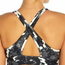 Best reviews of 💯 Marika White & Black Ink Dip Ursula Sports Bra ✔️