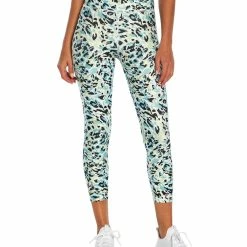 Buy 😀 Marika Blue Leopard Jade 22" Capri Leggings - 👩 Women ✔️