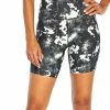 Flash Sale 😉 Marika White & Black Ink Dip Pocket Lex 7" Bike Shorts - 👩 Women ⌛