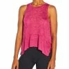 Outlet 😀 Marika Festival Fuchsia Nora Flounced-Hem Hi-Low Tank - 👩 Women 👍