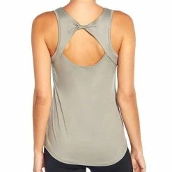 Coupon 🎉 Marika Wild Dove Back-Cutout Twist Tank - 👩 Women 🤩