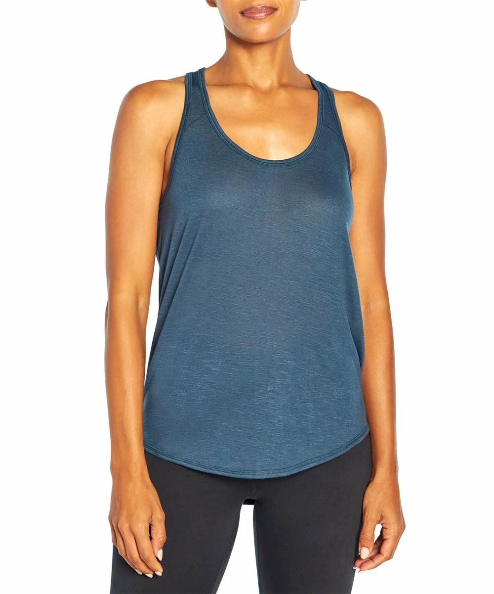 Discount π Marika Midnight Navy Solid Megan Tank - π© Women π - Image 2