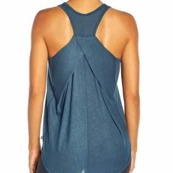 Discount 🛒 Marika Midnight Navy Solid Megan Tank - 👩 Women 🎁