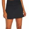 Coupon 😉 Marika Black Solid Leah Pocket Skort - 👩 Women ✨