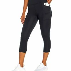 Promo π₯ Marika Black Abigail Pocket 22'' Capri Leggings - π© Women π
