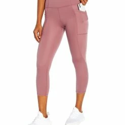 Discount 🥰 Marika Dusky Orchid Abigail Pocket 22'' Capri Leggings - 👩 Women 🥰