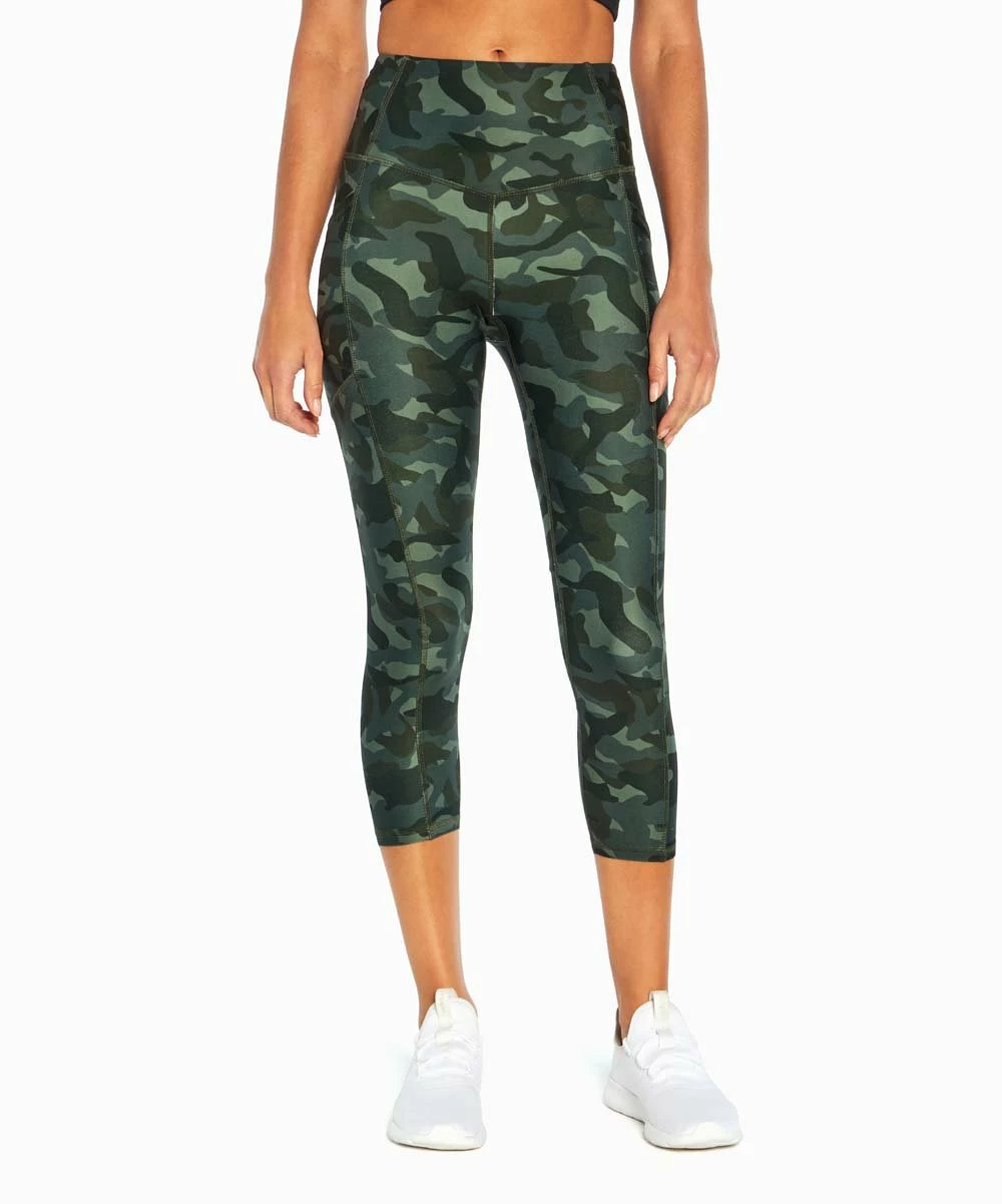 New ๐ Marika Thyme Cloudy Camo Edge Pocket 22'' Capri Leggings - ๐ฉ Women ๐คฉ - Image 4