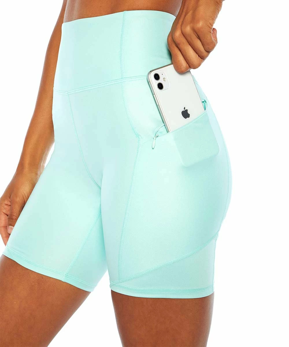 Coupon π Marika Blue Tint Stella Pocket Bike Shorts - π© Women 𧨠- Image 2