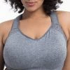 Buy 🔔 Marika Dark Heather Gray Seamless Sports Bra - Plus 🎉
