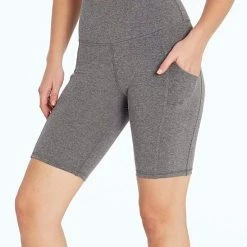 Best deal 💯 Marika 9'' Heather Charcoal Olga Tummy Control Bike Shorts - 👩 Women 🔥