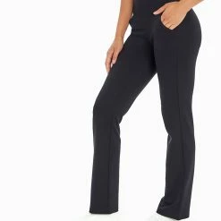 Brand new 🤩 Marika Black 32'' Tummy-Control Barely Flare Ponte Flared Leggings - 👩 Women 🤩