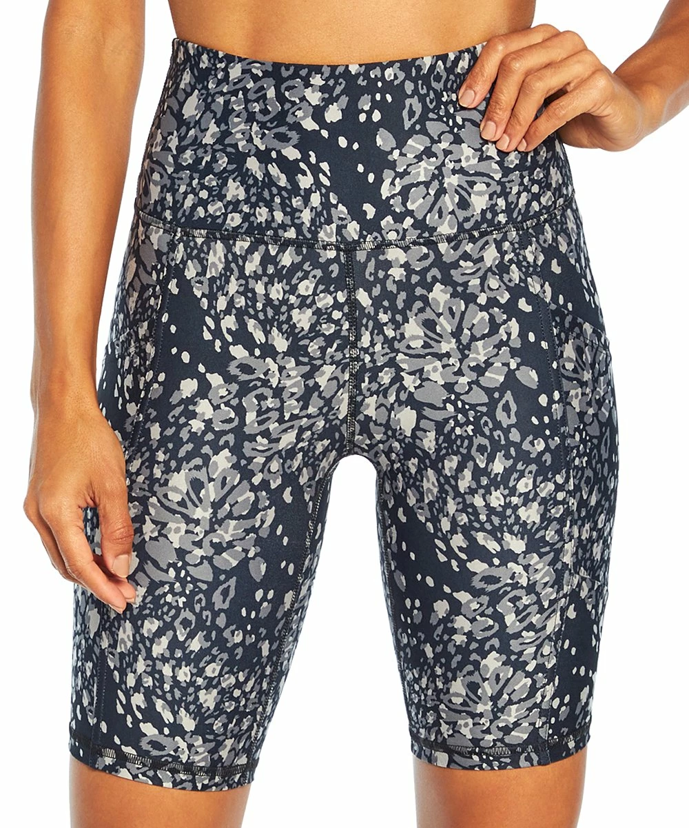 Wholesale ๐ Marika Black & Gray 9" Leopard Brenda Tummy-Control Bike Shorts - ๐ฉ Women ๐ - Image 5