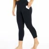 Wholesale ❤️ Marika Black Bailee Pocket Tummy-Control 22'' Capri Leggings - 👩 Women 🛒