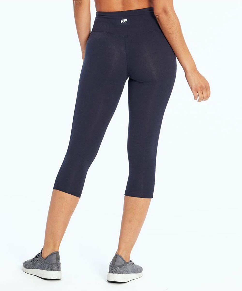 Hot Sale π Marika Midnight Blue Brooke High-Rise Tummy-Control 18'' Capri Leggings - π© Women π - Image 3