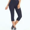 Hot Sale 🎉 Marika Midnight Blue Brooke High-Rise Tummy-Control 18'' Capri Leggings - 👩 Women 👏