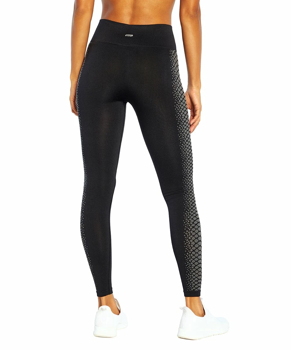 Outlet β Marika Blue & Black Snake-Accent Mila 25'' Leggings Set - π© Women β - Image 4