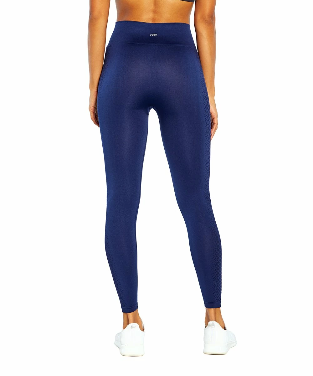 Outlet β Marika Blue & Black Snake-Accent Mila 25'' Leggings Set - π© Women β - Image 5