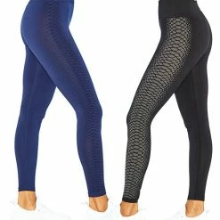 Outlet ⭐ Marika Blue & Black Snake-Accent Mila 25'' Leggings Set - 👩 Women ⭐