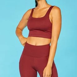 Wholesale 😀 Marika Windsor Wine Lola Long Sports Bra ❤️