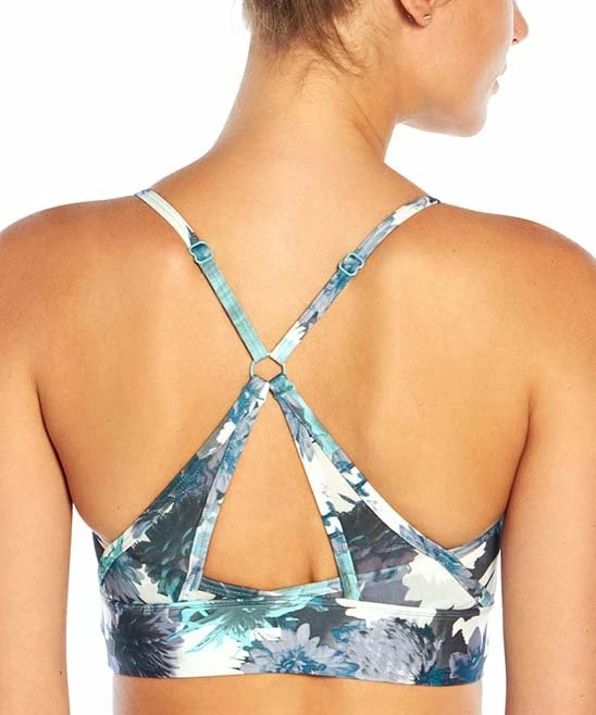 Top 10 π€© Marika Aqua Haze Floral Kailee Sports Bra π - Image 2