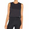 Outlet 😀 Cycle House By Marika Black Jenna Cropped Tank - 👩 Women 🔔